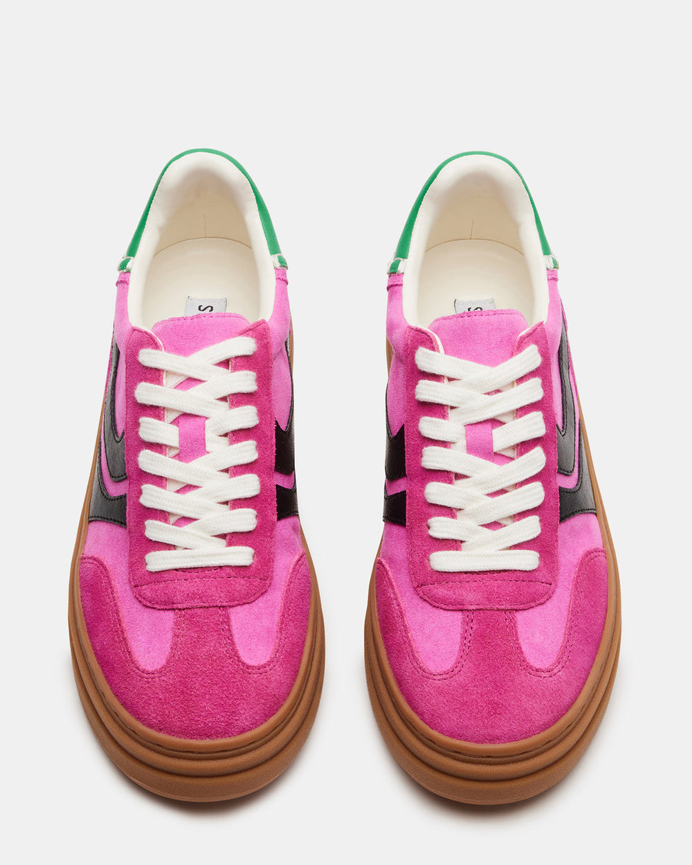 DODGE Pink Multi Low-Top Platform Women's Sneaker