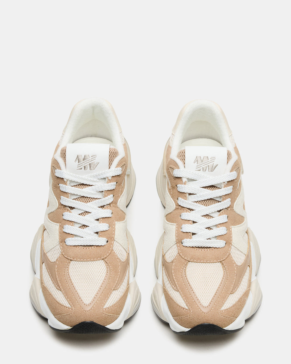 SEBI Taupe Multi Low-Top Lace-Up Women's Sneaker