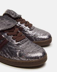 MADRID Sequin Pewter Low-Top Sneaker | Women's Sneakers