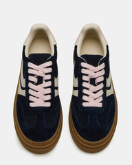 DODGE Navy Low-Top Platform Women's Sneaker