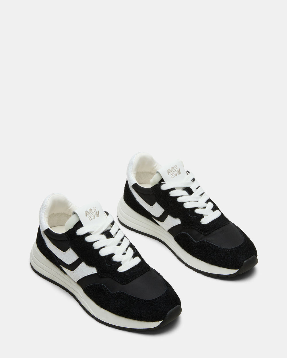 BURST Black Multi Women's Low-Top Lace-Up Sneaker