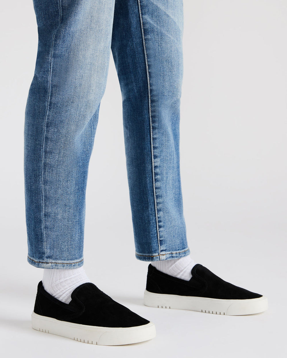 MURPHY Denim Suede Low-Top Sneaker | Women's Sneakers