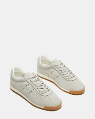 MIRAGE Grey Suede Low-Top Sneaker | Women's Sneakers