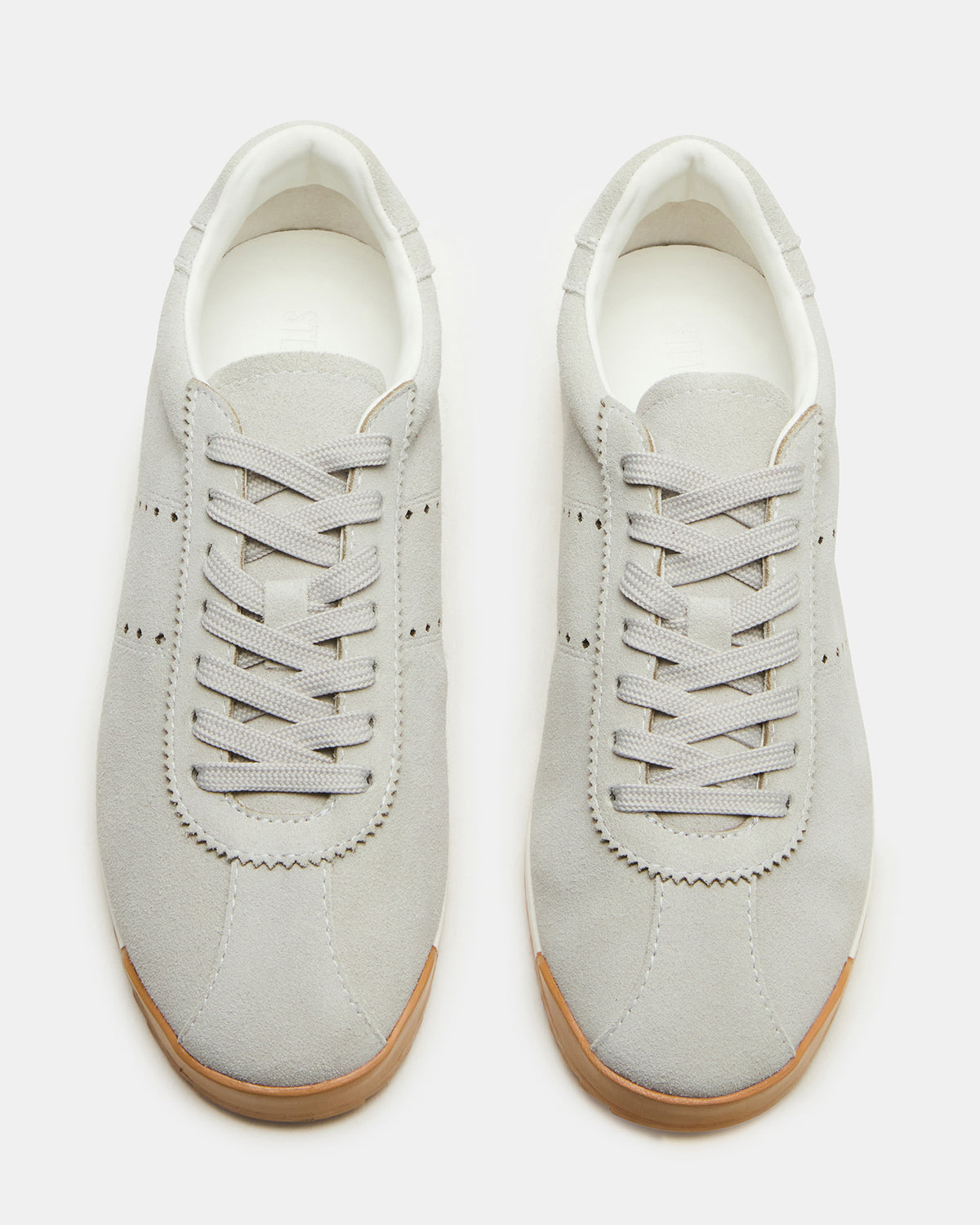 MIRAGE Grey Suede Low-Top Sneaker | Women's Sneakers