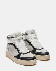 ENDLESS Black White High-Top Lace-Up Sneaker | Women's Sneakers