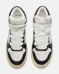 ENDLESS Black White High-Top Lace-Up Sneaker | Women's Sneakers