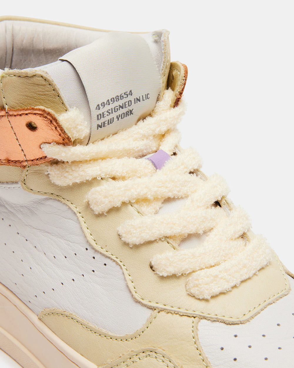 MARKED Yellow Multi High-Top Lace-Up Sneaker | Women's Sneakers