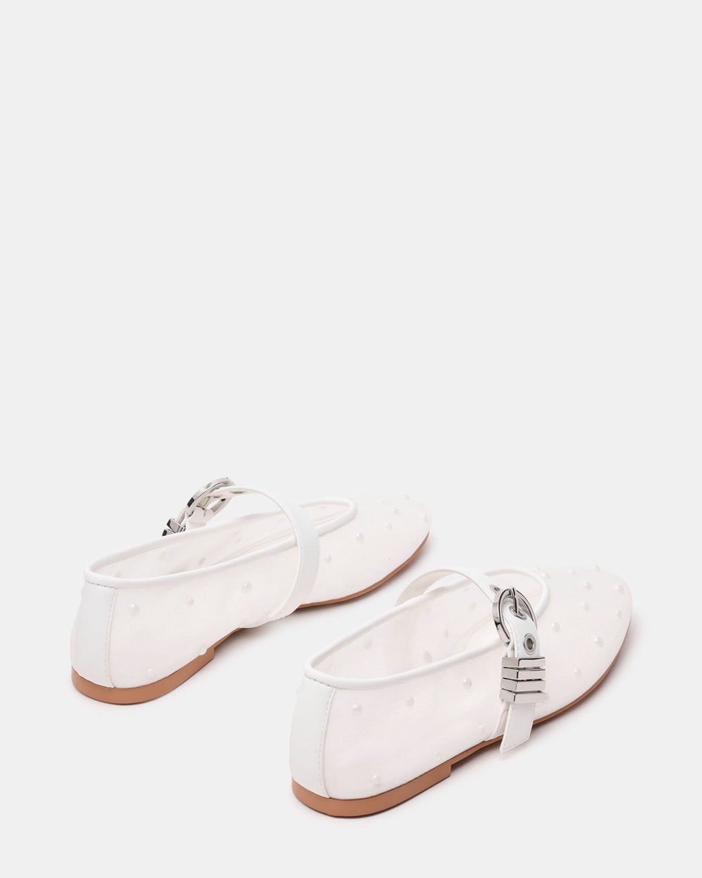 LUCIA Pearl Mesh Mary Jane Ballet Women's Flat