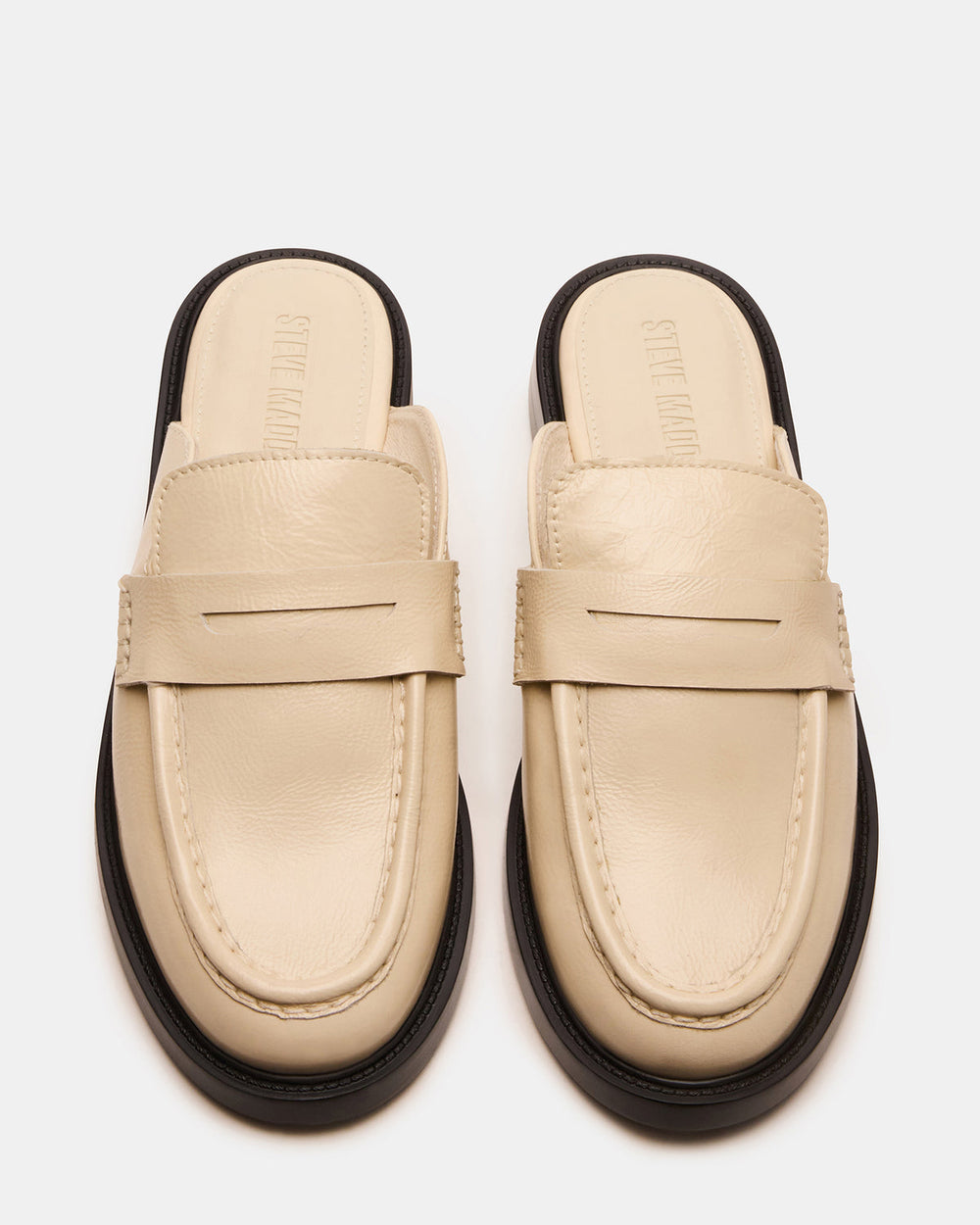 MULBERRY Bone Leather Women's Slip-On Mule Flat