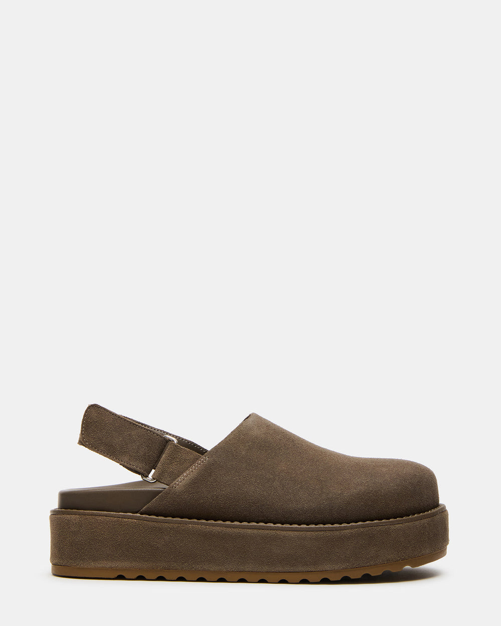 MELLOW Grey Sage Women's Slingback Platform Clog