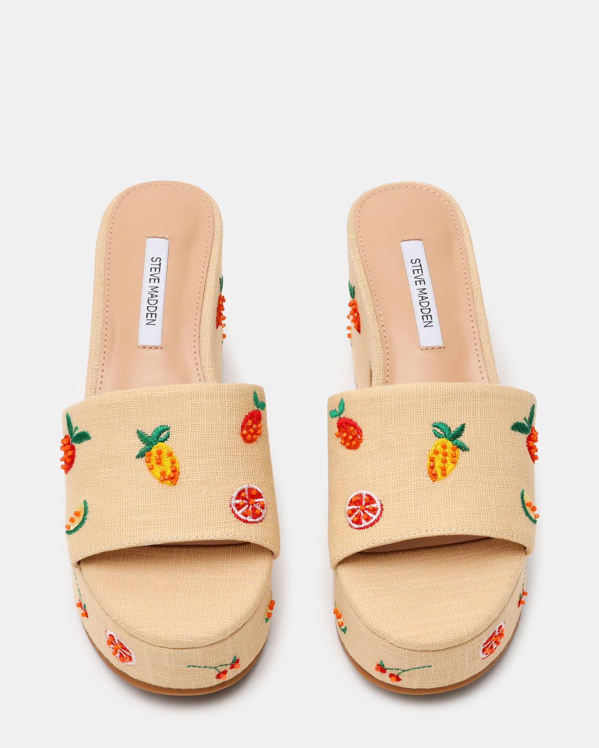 TRIPPY Embellished Fruit Multi Platform Mule Women's Sandal
