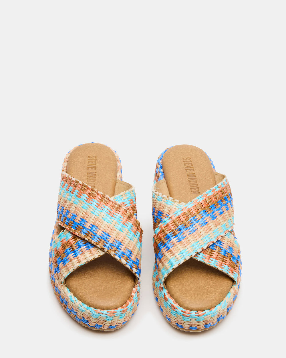 TULUM Raffia Multi Platform Flatform Women's Sandal