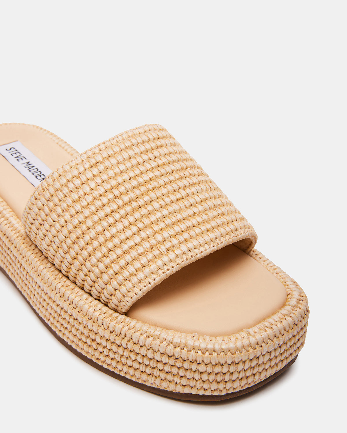 BEACHY Natural Platform Slide Women's Sandal