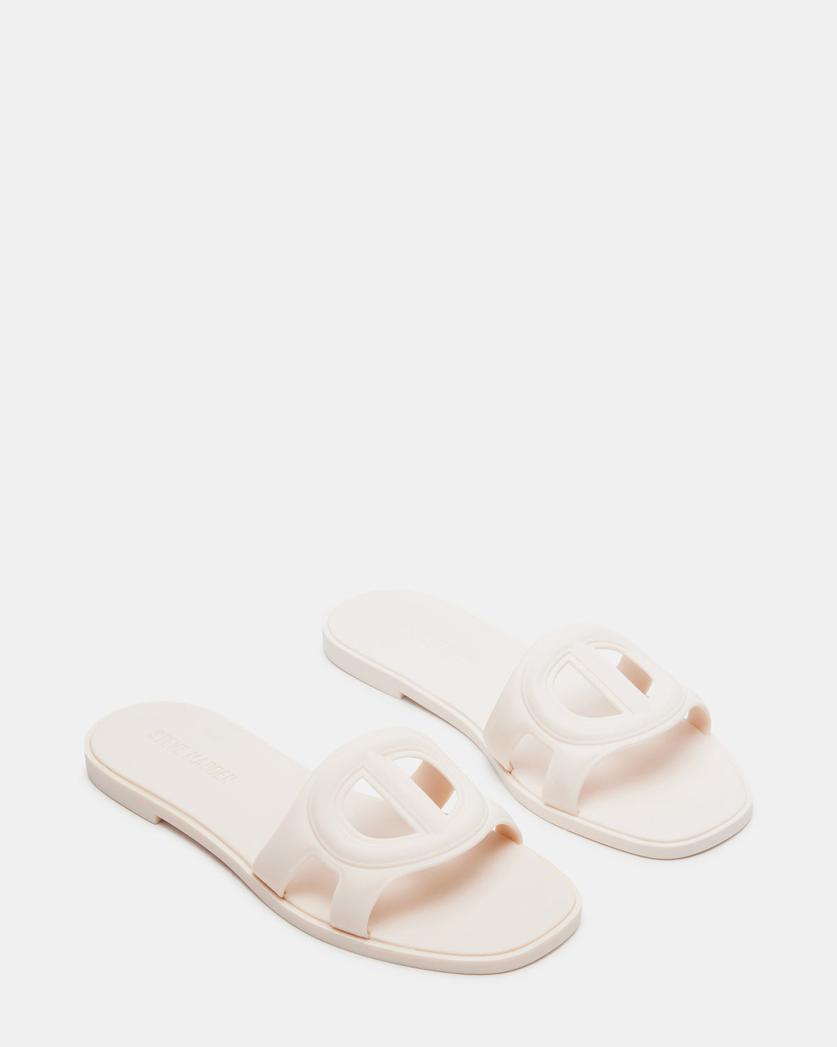 JELLIE Bone Women's Square Toe Slide Sandal