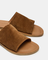 KIPP Chestnut Suede Slide Women's Sandal