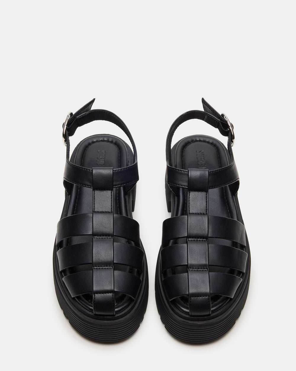 BASS Black Platform Fisherman Women's Sandal