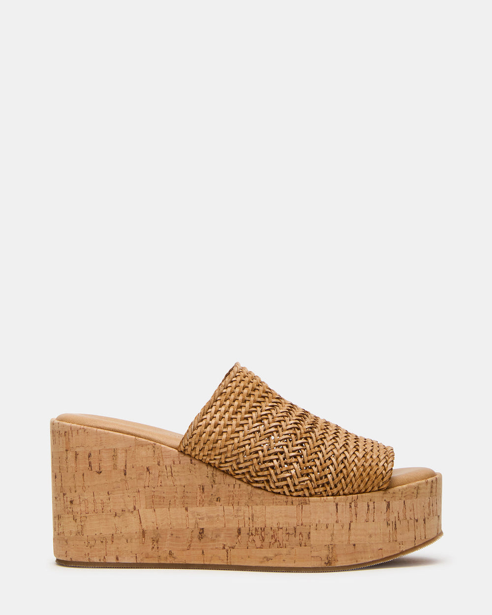 COASTAL Raffia Platform Wedge Mule Women's Sandal