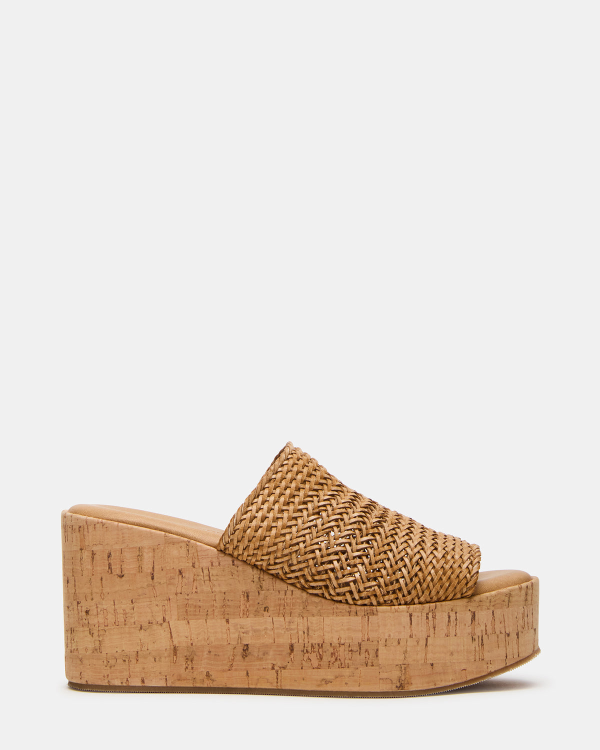 COASTAL Raffia Platform Wedge Mule Women's Sandal
