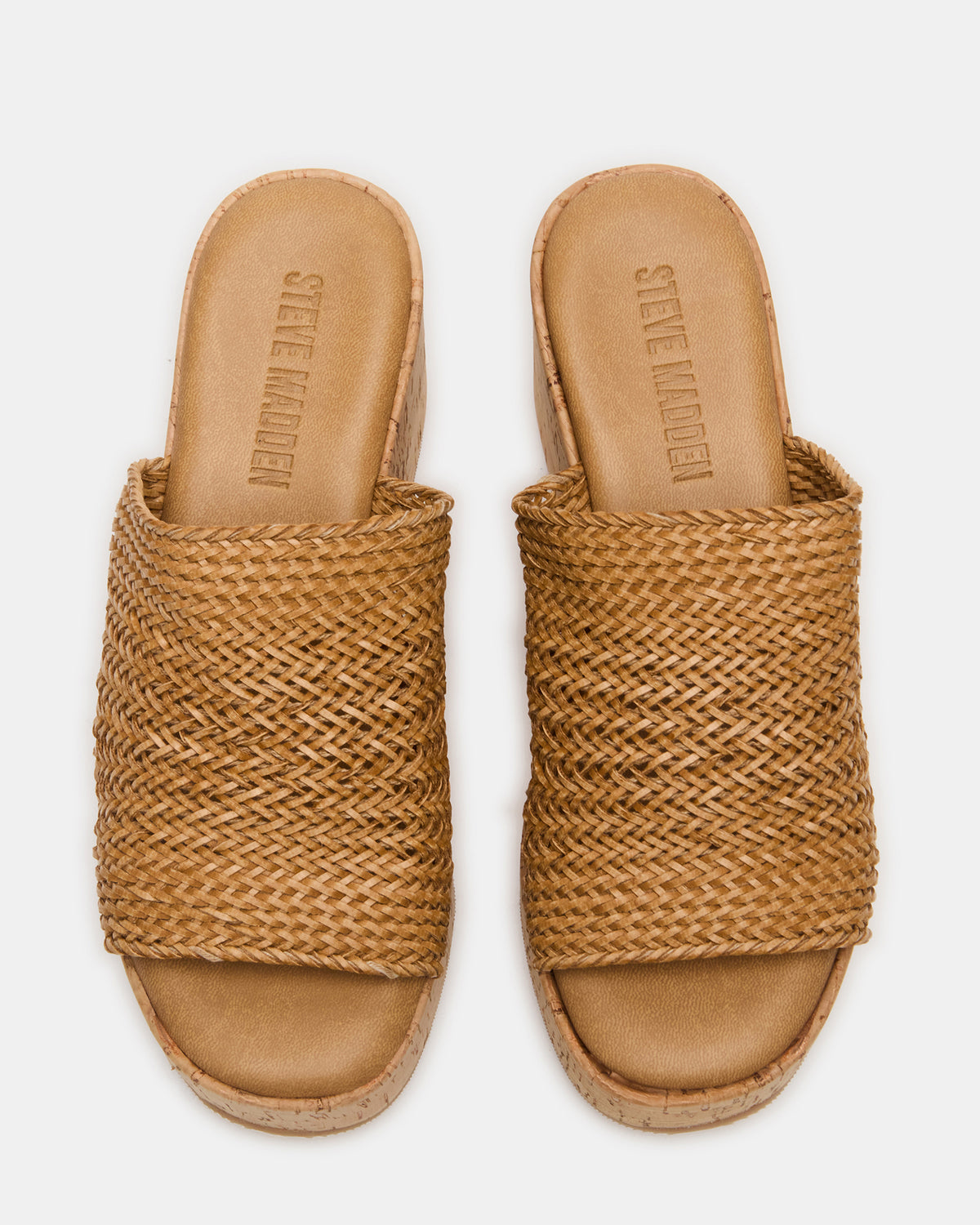 COASTAL Raffia Platform Wedge Mule Women's Sandal