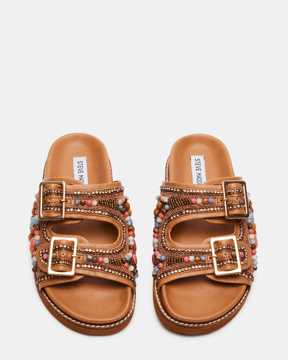 CABO Multi Beaded Footbed Slide | Women's Sandals
