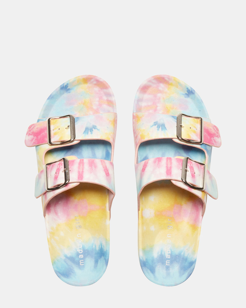TEDDY-T PASTEL MULTI | Tie Dye Slides