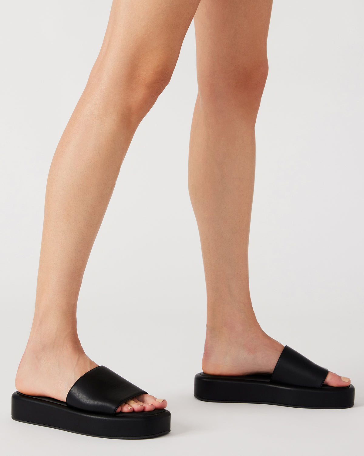 BEACHY Woven Cream Multi Platform Slide Women's Sandal