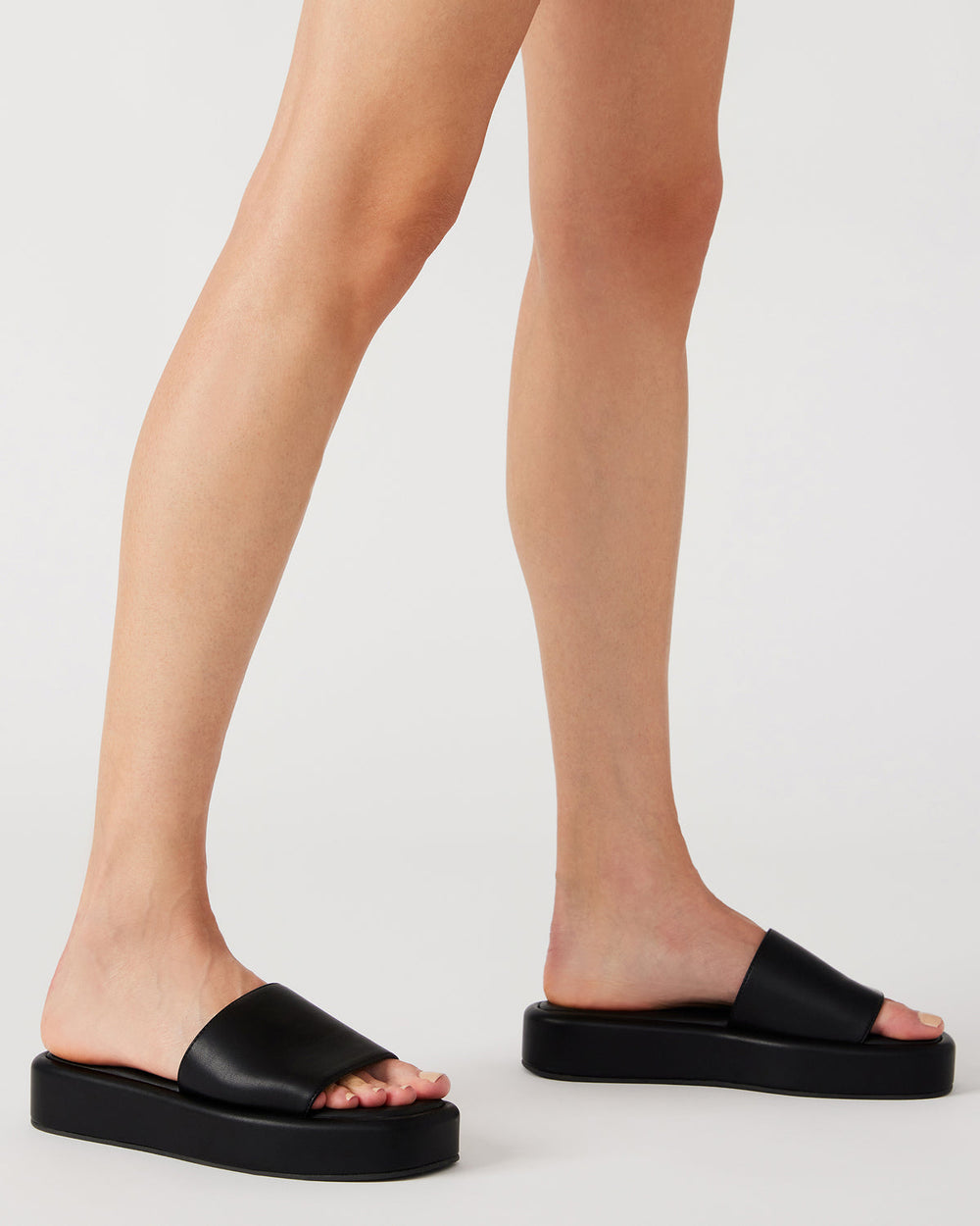 BEACHY Woven Cream Multi Platform Slide Women's Sandal