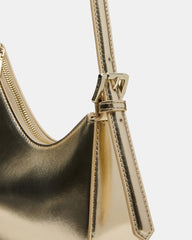 SMITH Bag Gold Asymmetric Shoulder Handbag
