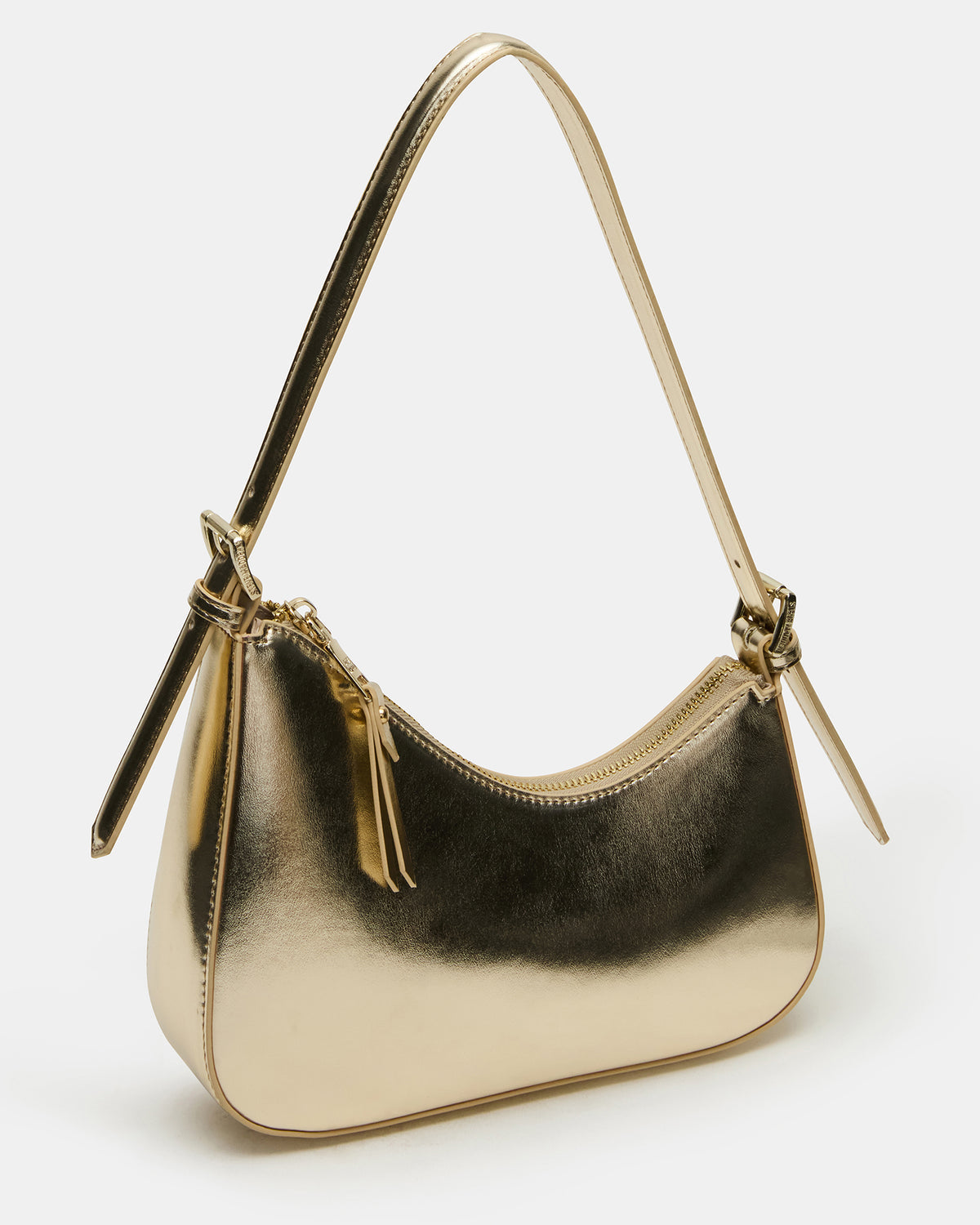 SMITH Bag Gold Asymmetric Shoulder Handbag