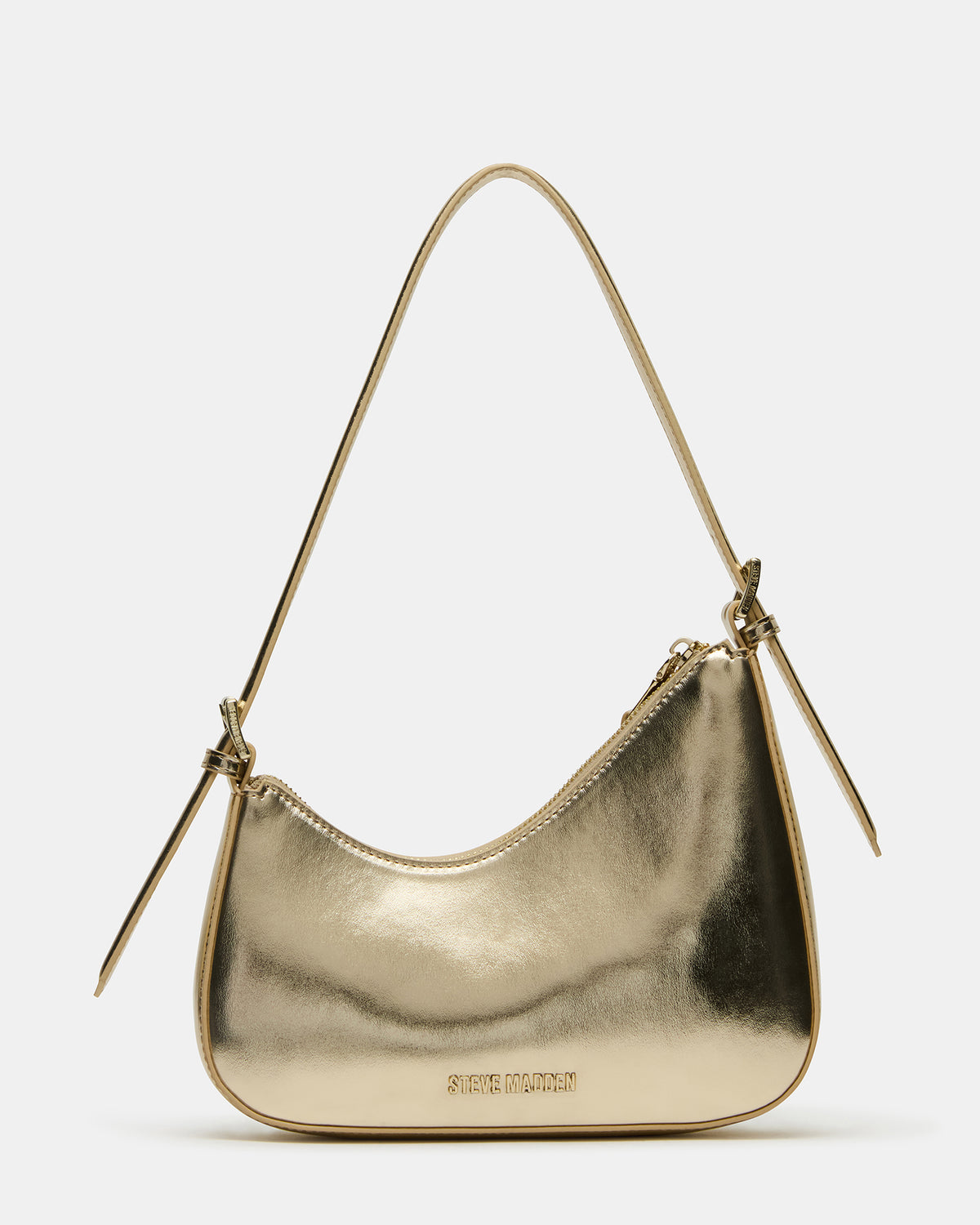SMITH Bag Gold Asymmetric Shoulder Handbag