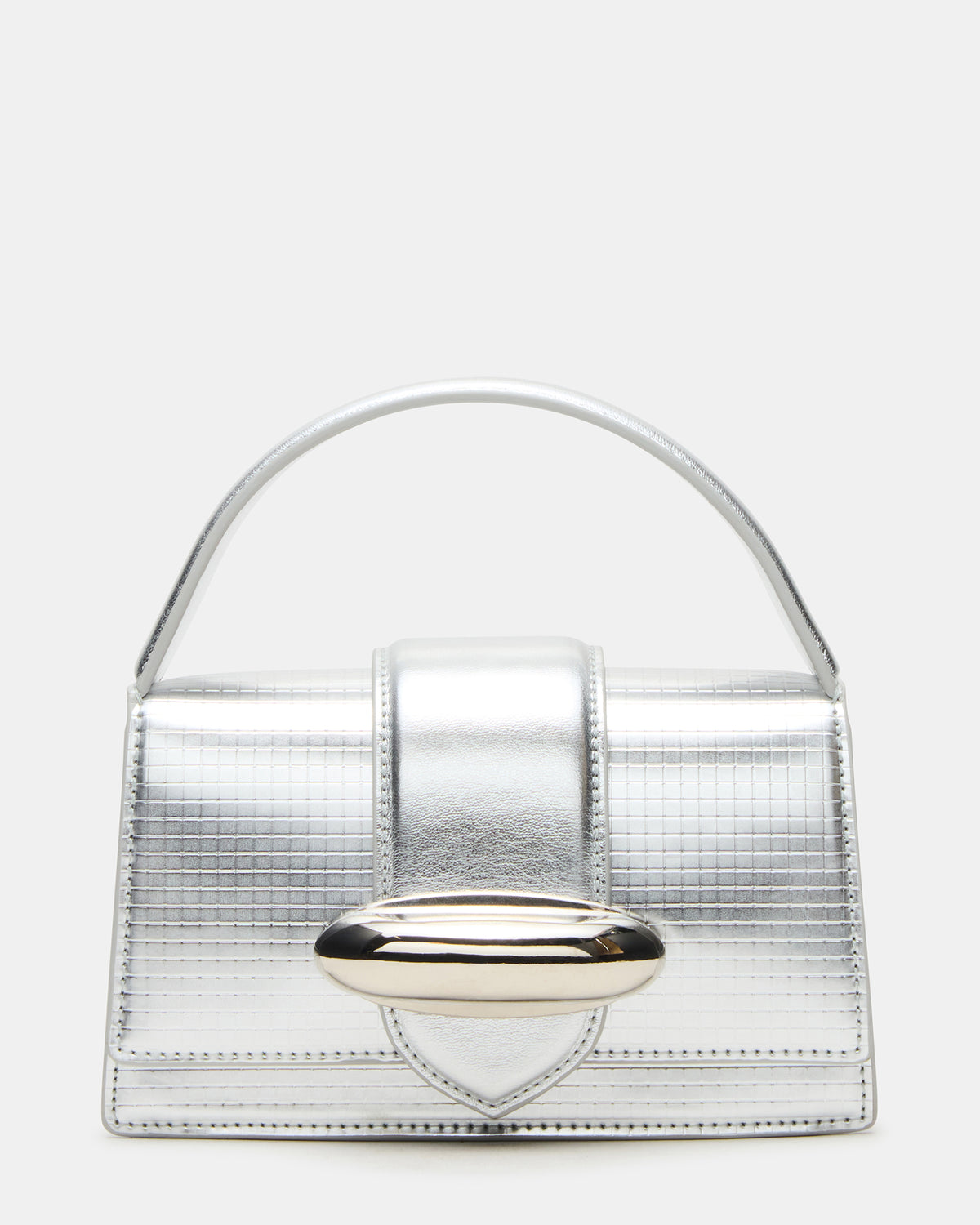 MISHELL Bag Silver Disco Top-Handle Mini Handbag