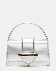 MISHELL Bag Silver Disco Top-Handle Mini Handbag