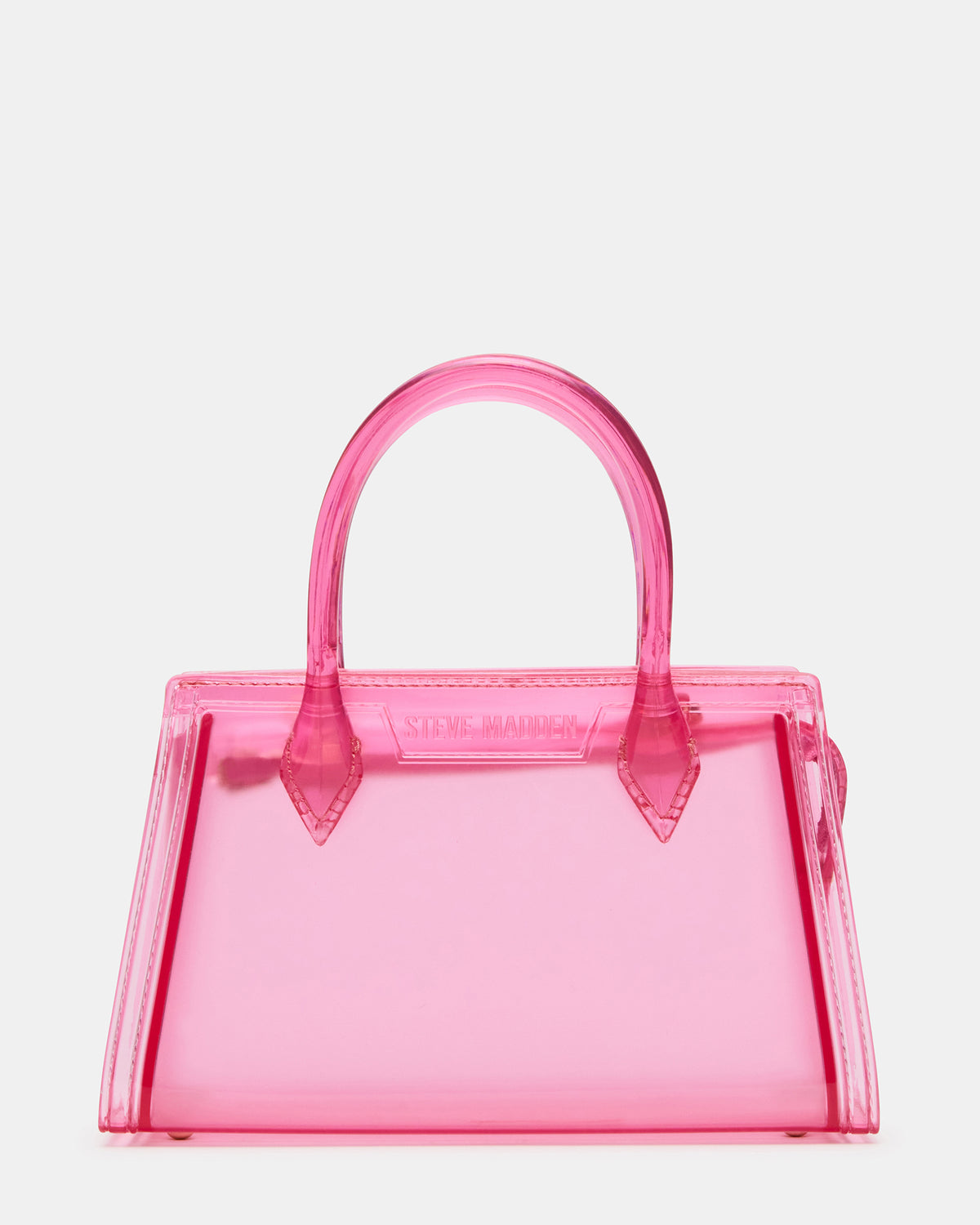 PEACH Jelly Bag Pink Mini Crossbody Top-Handle Handbag