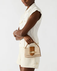 MISHELL Bag Light NaturalTop-Handle Mini Handbag