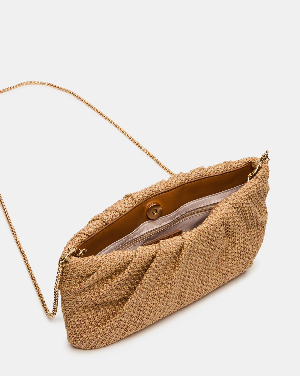 PALOMAA Bag Natural Straw Clutch Crossbody Handbag
