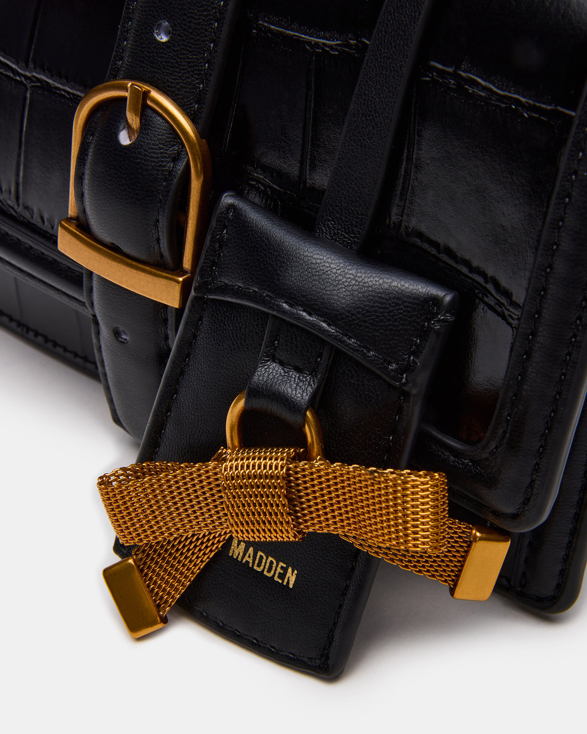 CLARK Bag Black Structured Top-Handle Mini Handbag