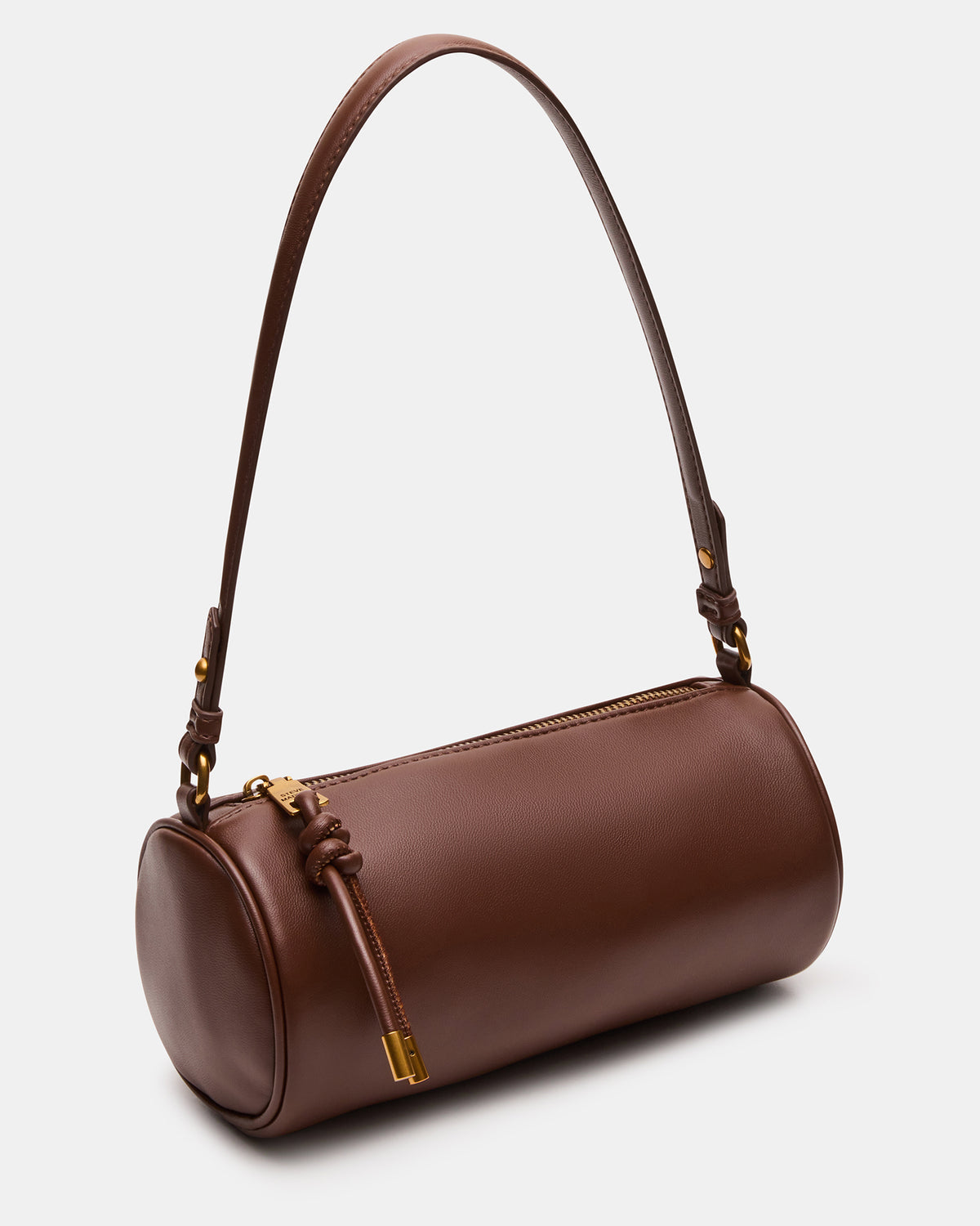 PRIYA Bag Brown Mini Barrel Shoulder Handbag