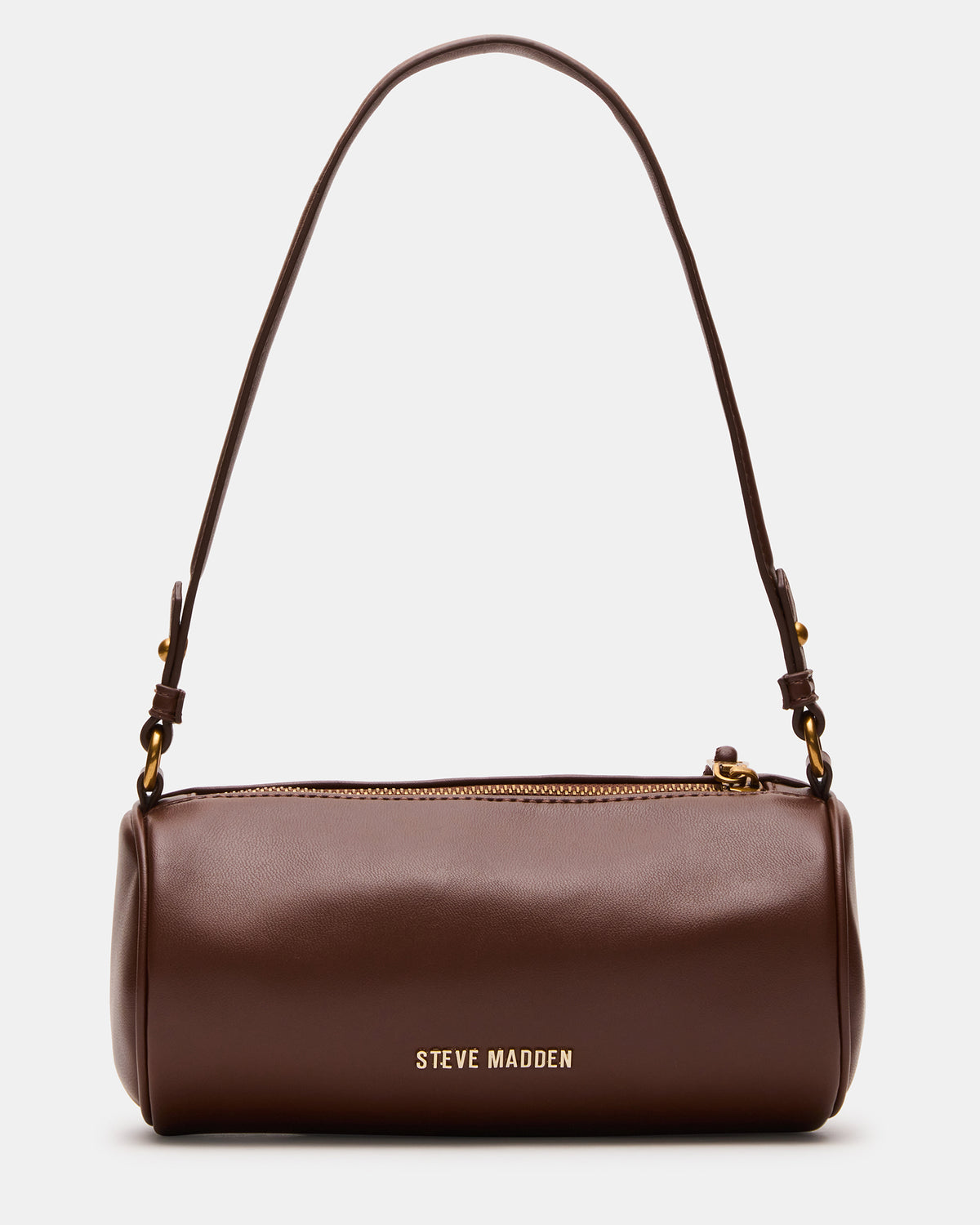 PRIYA Bag Brown Mini Barrel Shoulder Handbag