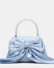 COSETTE Bag Blue Beaded Top-Handle Mini Handbag