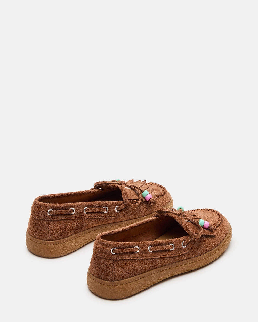 Kids' KRISP Cognac Girls' Boat Shoe Loafer