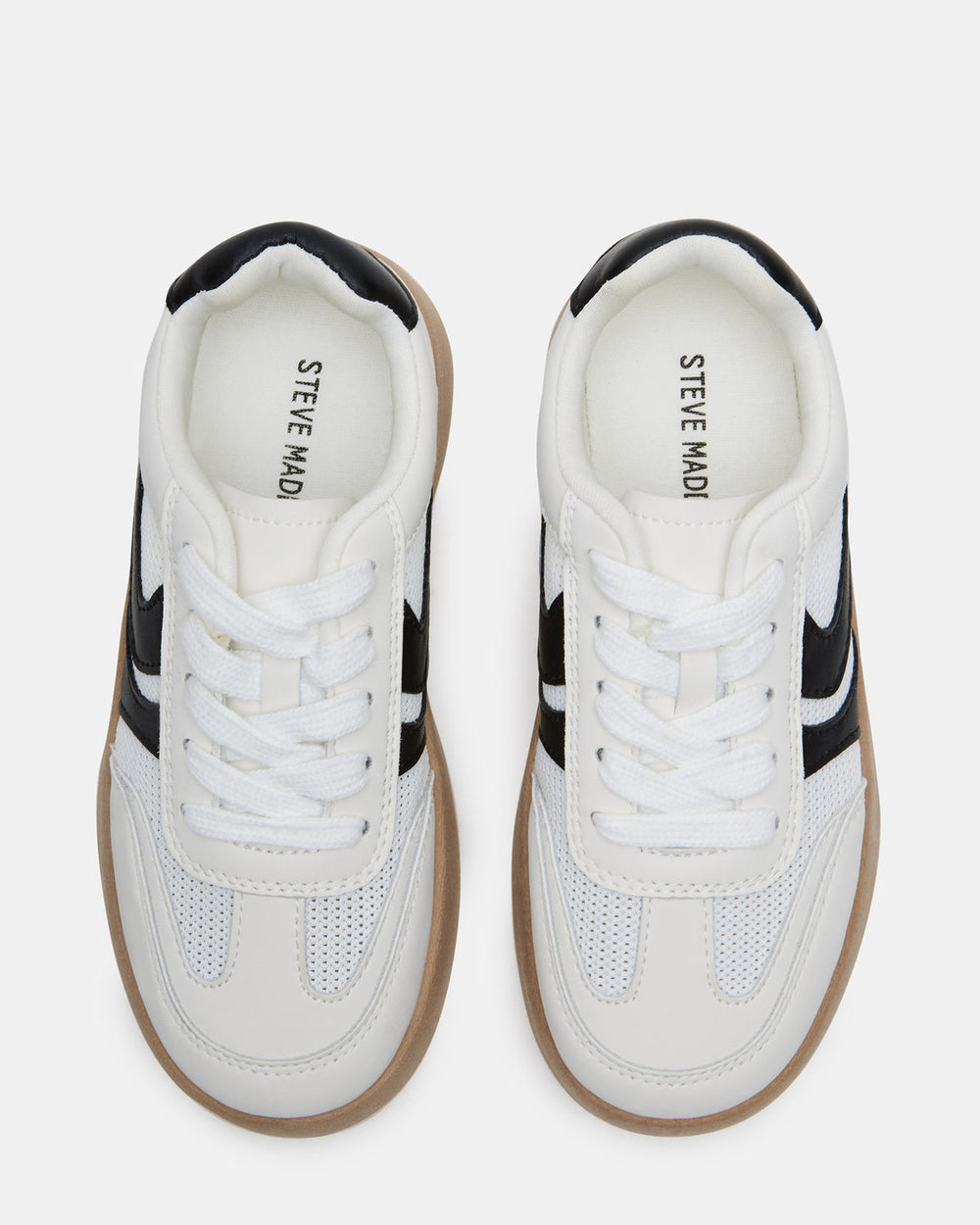 Kids' JERSEY White Girls' Low-Top Platform Sneaker