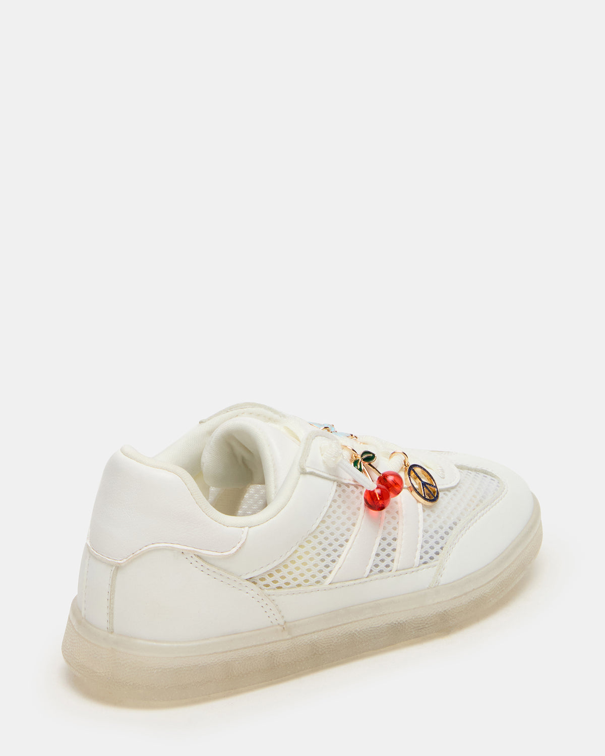 Kids' VERDICT White Multi Low-Top Lace-Up Girls' Sneaker