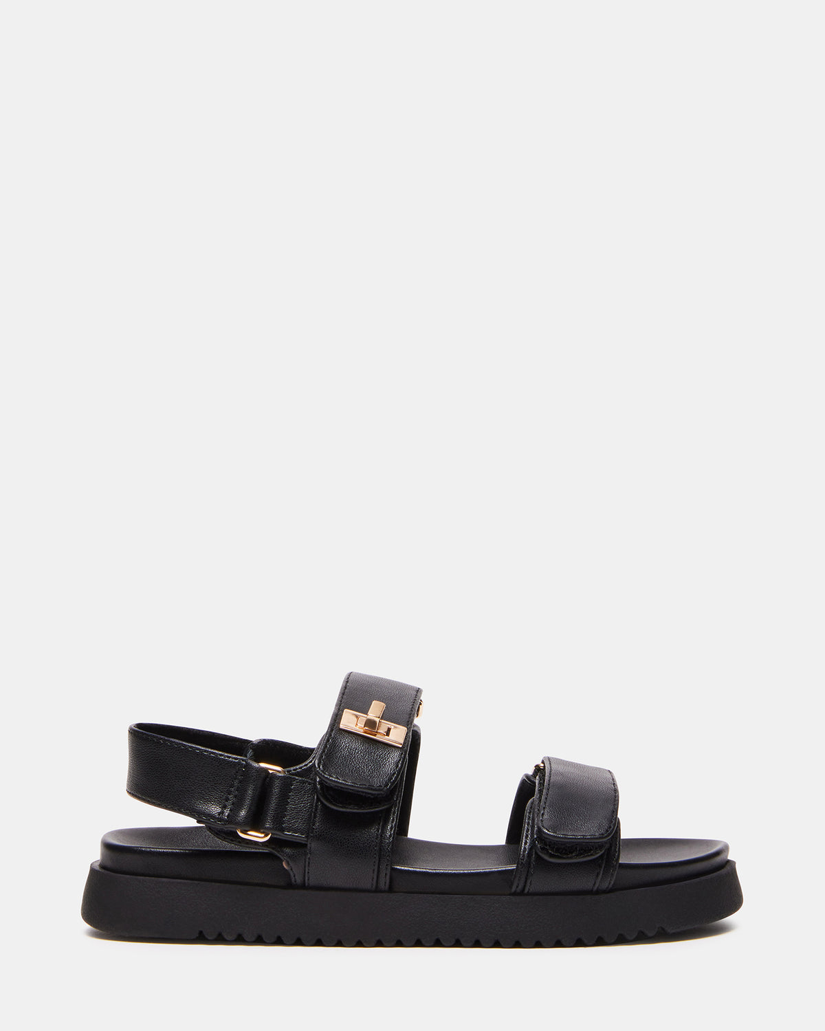 Kids' MONA Black Girls' Flatform Sandal