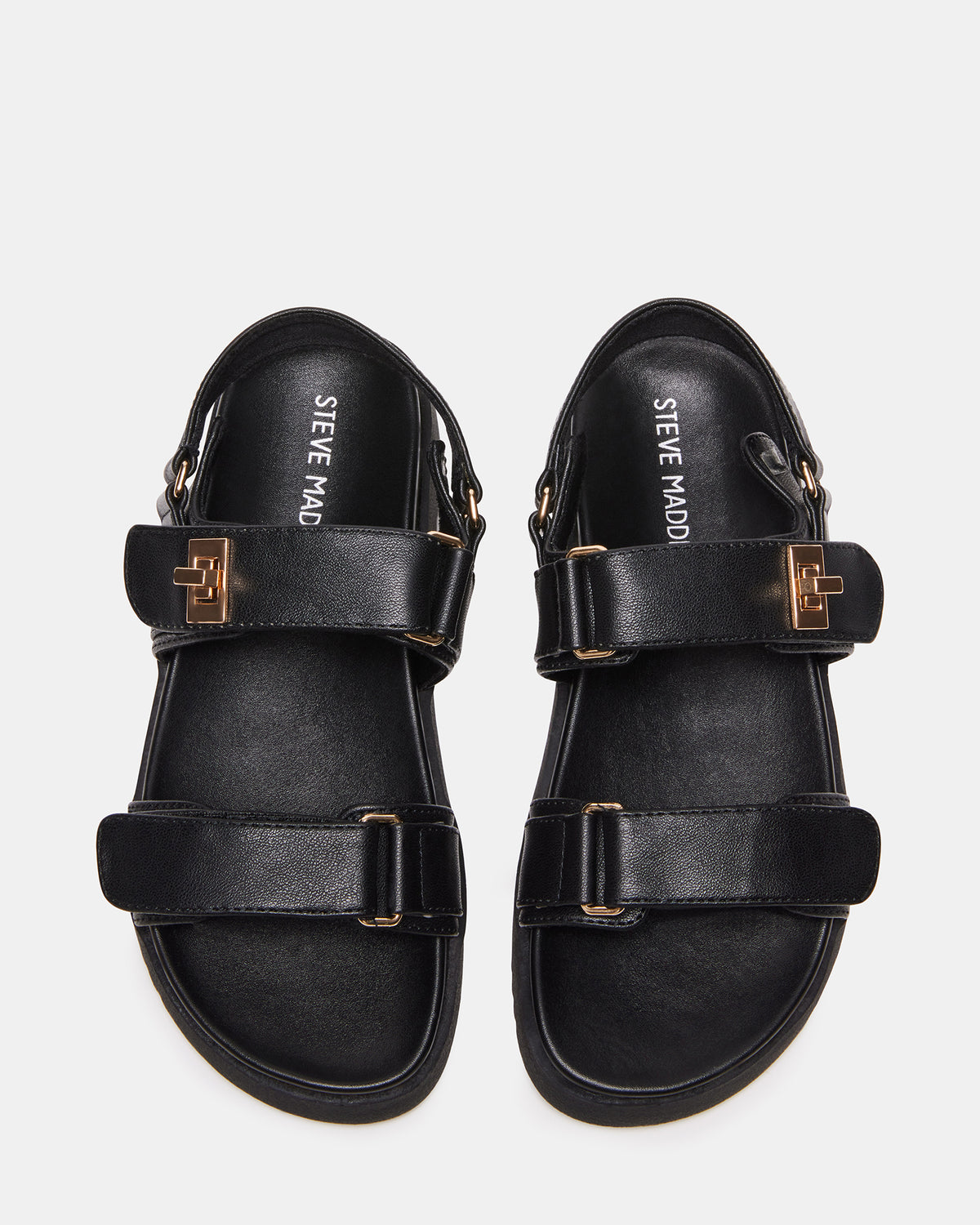 Kids' MONA Black Girls' Flatform Sandal