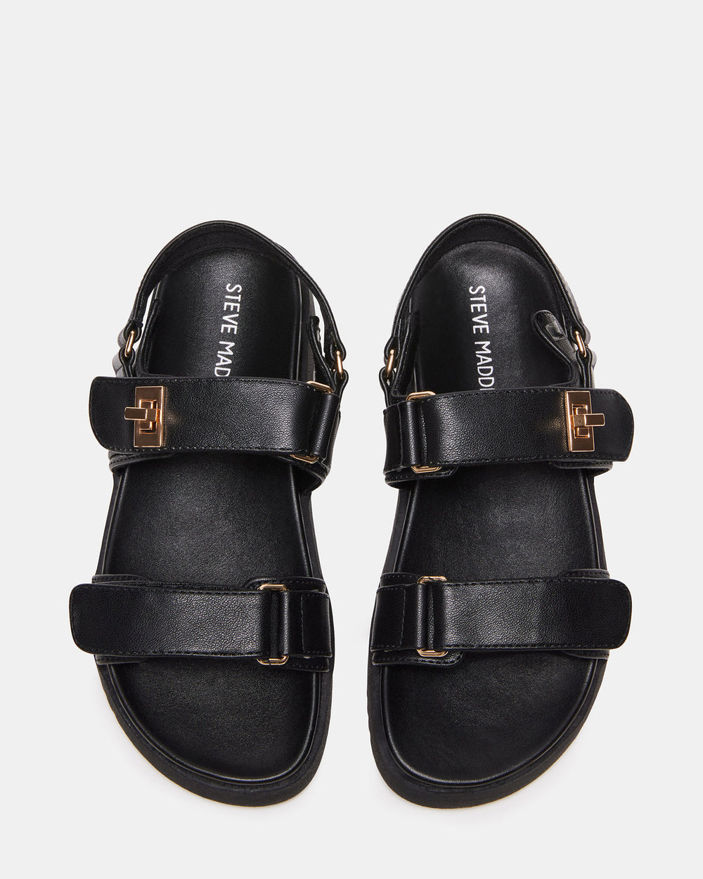 Kids' MONA Black Girls' Flatform Sandal