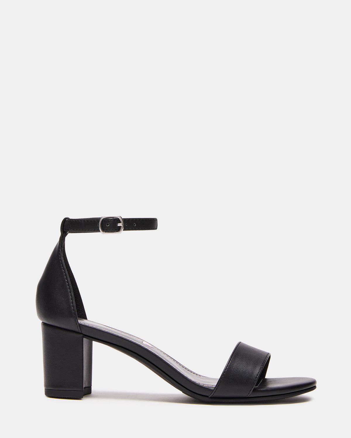 Kids' CARRSON Black Smooth Girls' Dress Heel