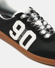 PACEY Black Multi Low-Top Lace-Up 90's Women's Sneaker