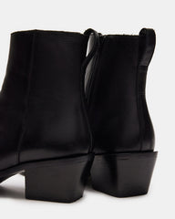 RICHIE Black Leather Men's Boots