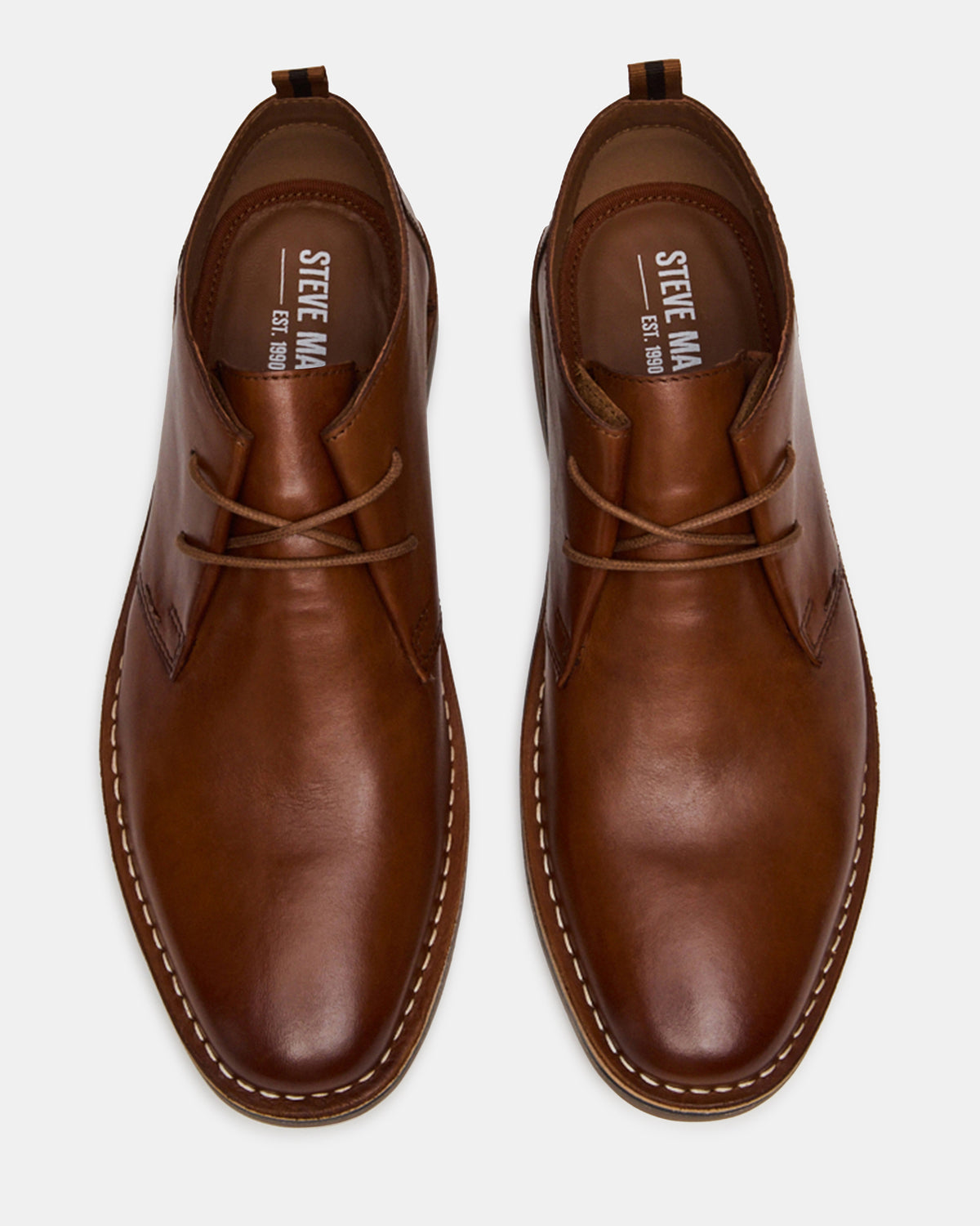 HARROS Tan Leather Men's Ankle Boots