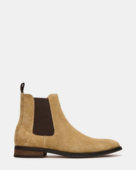 ALDAIR Taupe Suede Chelsea Men's Ankle Boot